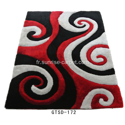 Polyester Tapis 3D Shaggy